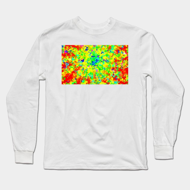 Mess of Pixels One Long Sleeve T-Shirt by NovaOven